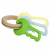 Begin Again Toys, Green Keys, прорезыватель для зубов и игрушка-зажим, для детей от 6 месяцев, 1 штука Begin Again Toys, Green Keys, прорезыватель для зубов и игрушка-зажим, для детей от 6 месяцев, 1 штука
