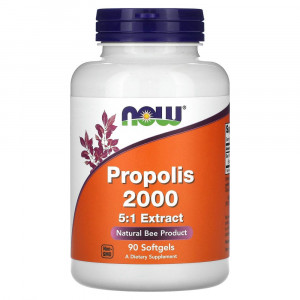 NOW Foods, прополис 2000, 90 капсул NOW Foods, прополис 2000, 90 капсул