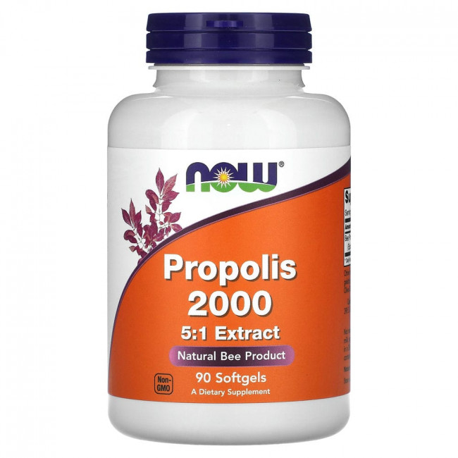 NOW Foods, прополис 2000, 90 капсул NOW Foods, прополис 2000, 90 капсул