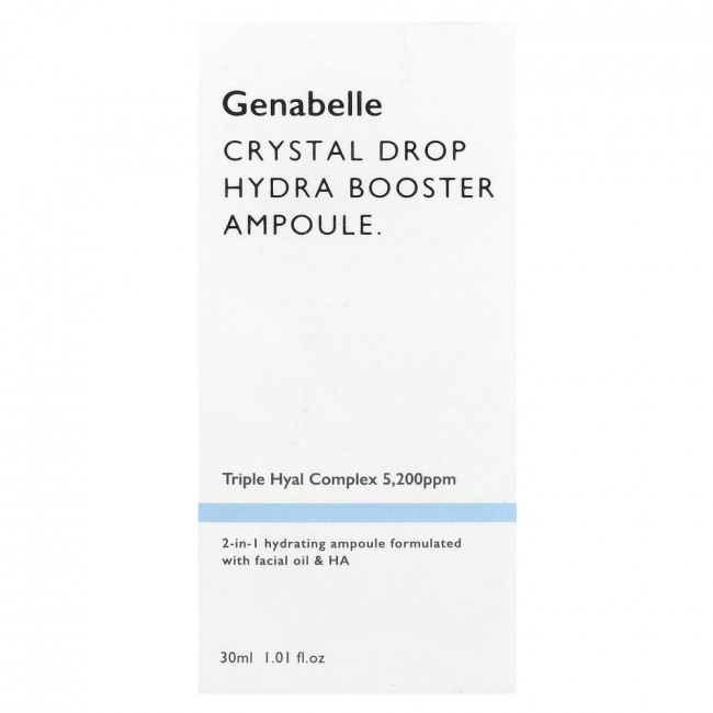 Genabelle, Crystal Drop Hydra Boost Ampoule, 1.01 fl oz (30 ml)