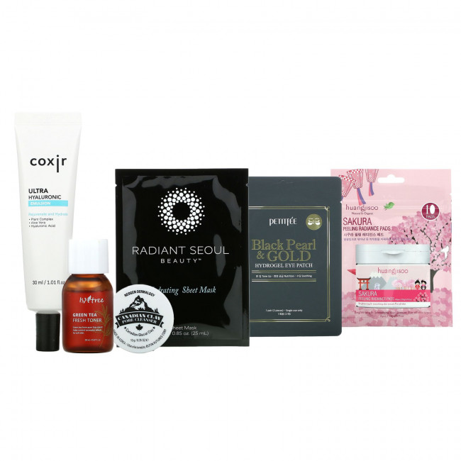 Promotional Products, K-Beauty Box, V4, набор для красоты из 6 предметов Promotional Products, K-Beauty Box, V4, набор для красоты из 6 предметов