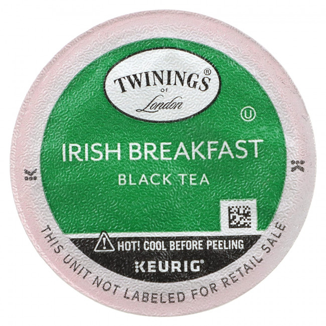 Twinings, Чистый черный чай, ирландский завтрак, 24 капсулы, по 3 г (0,11 унции) Twinings, Чистый черный чай, ирландский завтрак, 24 капсулы, по 3 г (0,11 унции)