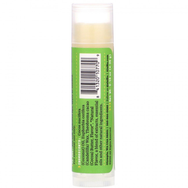 Alaffia, Everyday Coconut, веганский бальзам для губ, чистый кокос, 4,25 г (0,15 унции) Alaffia, Everyday Coconut, веганский бальзам для губ, чистый кокос, 4,25 г (0,15 унции)