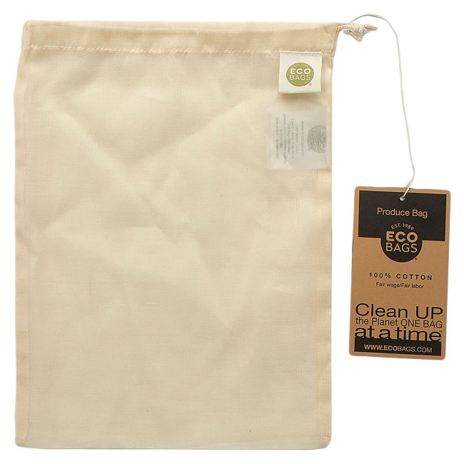 ECOBAGS, мешочек для продуктов, средний, 1 шт., 21,6 х 28 см ECOBAGS, мешочек для продуктов, средний, 1 шт., 21,6 х 28 см