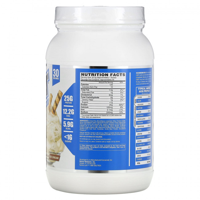 Nutrex Research, IsoFit, ванильное мороженое, 969 г (2,1 фунта) Nutrex Research, IsoFit, ванильное мороженое, 969 г (2,1 фунта)