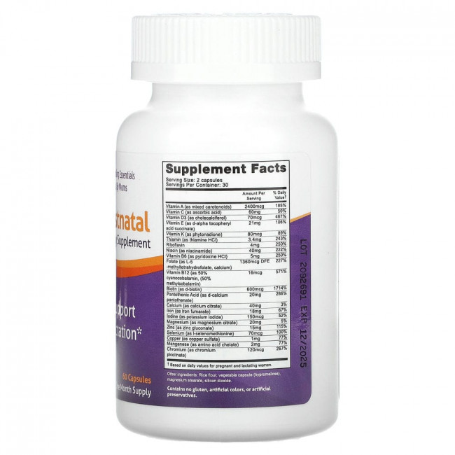 Fairhaven Health, Milkies, мультивитамины для кормящих женщин, 60 капсул
