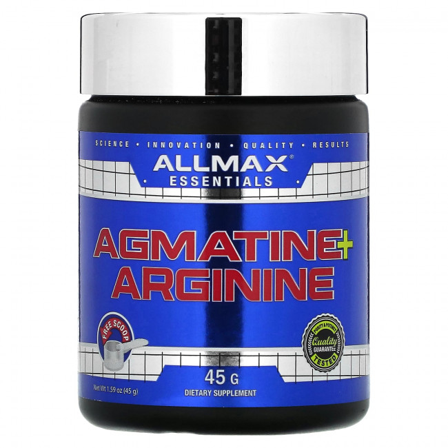 ALLMAX, Агматин + аргинин, 45 г (1,59 унции) ALLMAX, Агматин + аргинин, 45 г (1,59 унции)