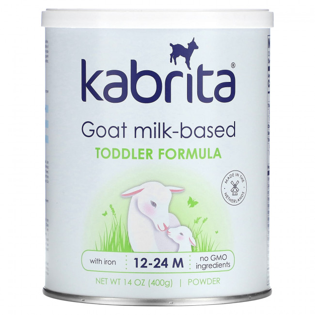 Kabrita, Смесь для малышей на основе козьего молока с железом, 400 г (14 унций) Kabrita, Смесь для малышей на основе козьего молока с железом, 400 г (14 унций)