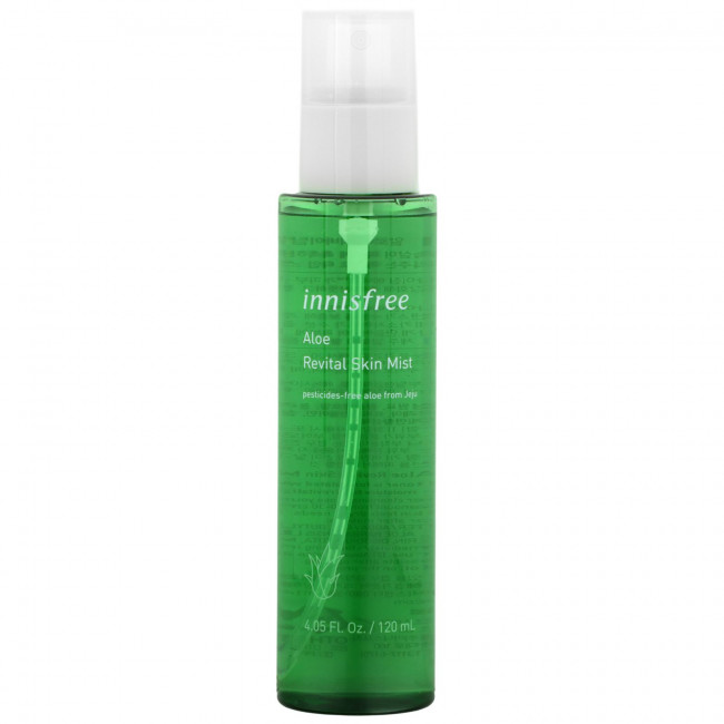 Innisfree, Восстанавливающий спрей для кожи с алоэ, 120 мл (4,05 жидк. Унции) Innisfree, Восстанавливающий спрей для кожи с алоэ, 120 мл (4,05 жидк. Унции)