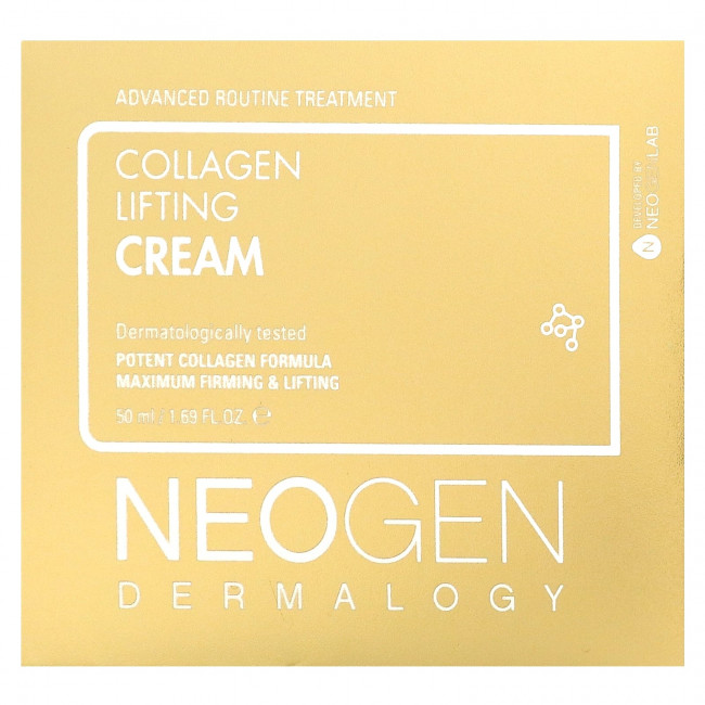 Neogen, Collagen Lifting Cream, 1.69 fl oz (50 ml) Neogen, Collagen Lifting Cream, 1.69 fl oz (50 ml)