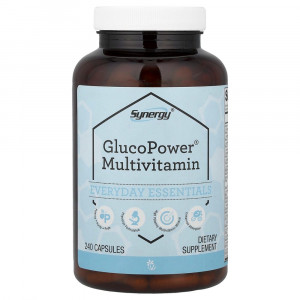 Витакост, Синергия®, ГлюкоPower® Мультивитамины, 240 капсул
