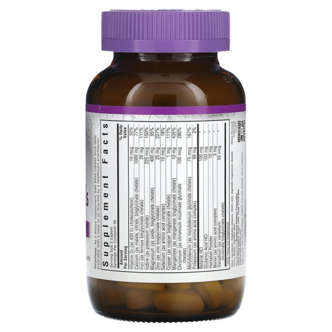 Bluebonnet Nutrition, Хелатные мультиминералы высокой эффективности, 120 капсул