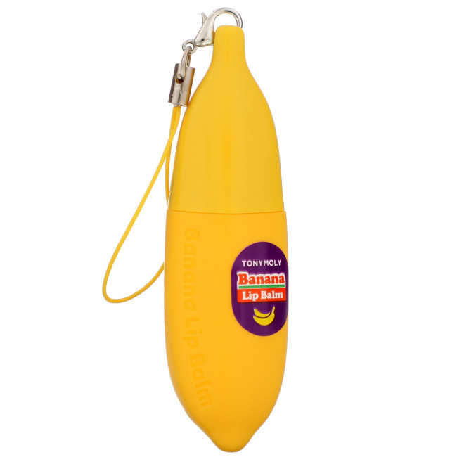 Tony Moly, Magic Food, Банановый бальзам для губ, 01 банановое молоко, 0,24 унции (7,2 г)