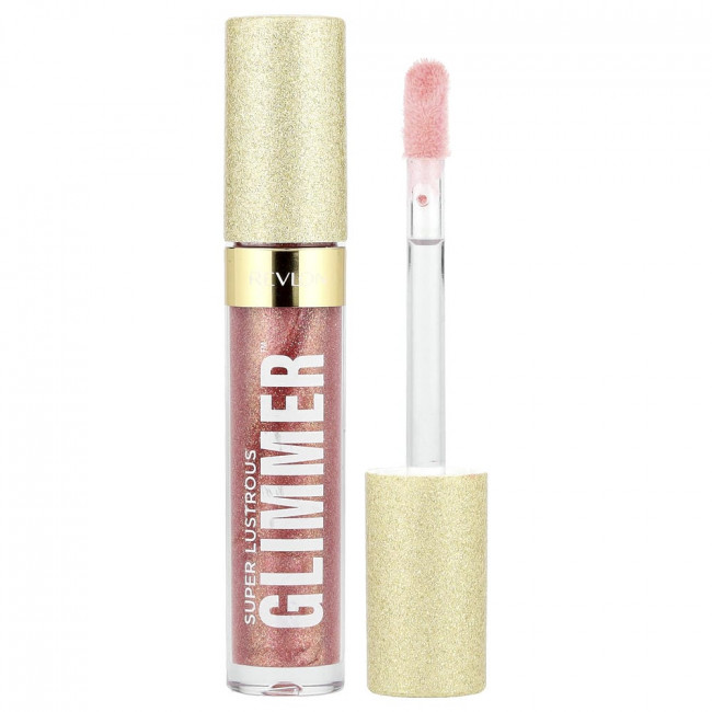 Блеск для губ Revlon Super Lustrous Glimmer™ Gloss, оттенок 005 Glazed Almond, 0,13 жидких унций (3,8 мл)