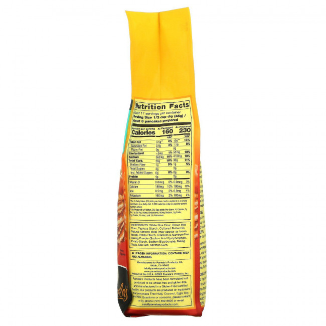 Pamela's Products, Смесь для выпечки и блинов, 680 г (24 унции)