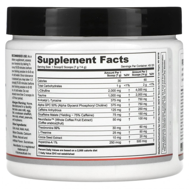Cutler Nutrition, Prevail Pre-Workout Primer, Sour Rainbow Candy, 280 г (9,8 унции) Cutler Nutrition, Prevail Pre-Workout Primer, Sour Rainbow Candy, 280 г (9,8 унции)