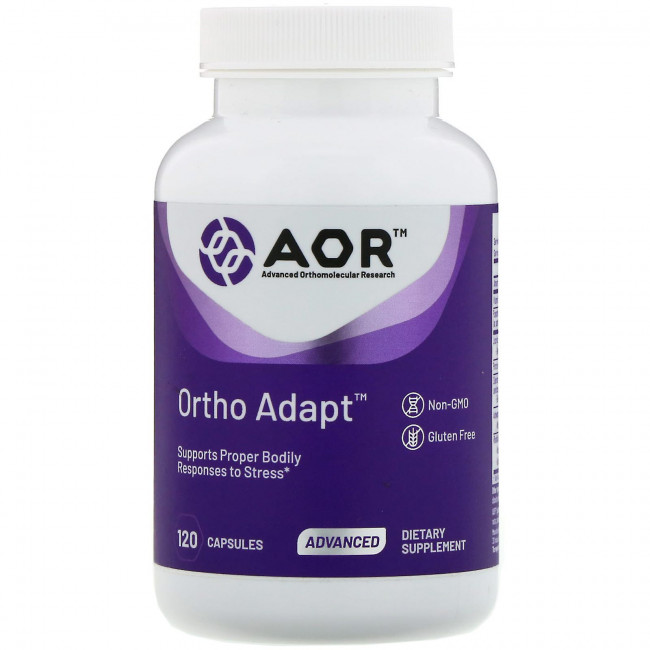 Advanced Orthomolecular Research AOR, Ortho Adapt, 120 капсул