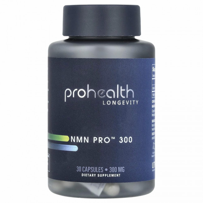 ProHealth Longevity, NMN Pro 300, улучшенное усвоение, 150 мг, 30 капсул