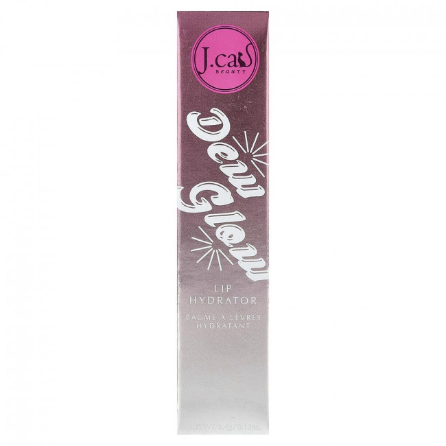 J.Cat Beauty, Dew Glow, увлажняющий бальзам для губ, DLB101 Full Gleam, 0,12 унции (3,4 г)
