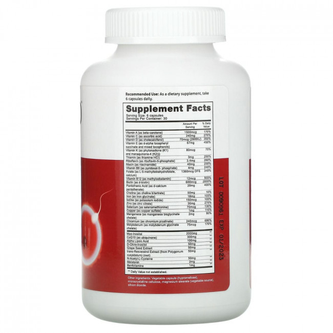 Fairhaven Health, FH Pro для женщин, добавка для беременности клинического класса, 180 капсул Fairhaven Health, FH Pro для женщин, добавка для беременности клинического класса, 180 капсул