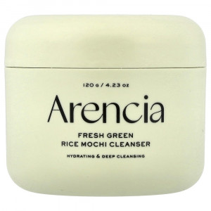 Arencia, Очищающее средство со вкусом свежего зеленого риса моти, 120 г (4,23 унции)