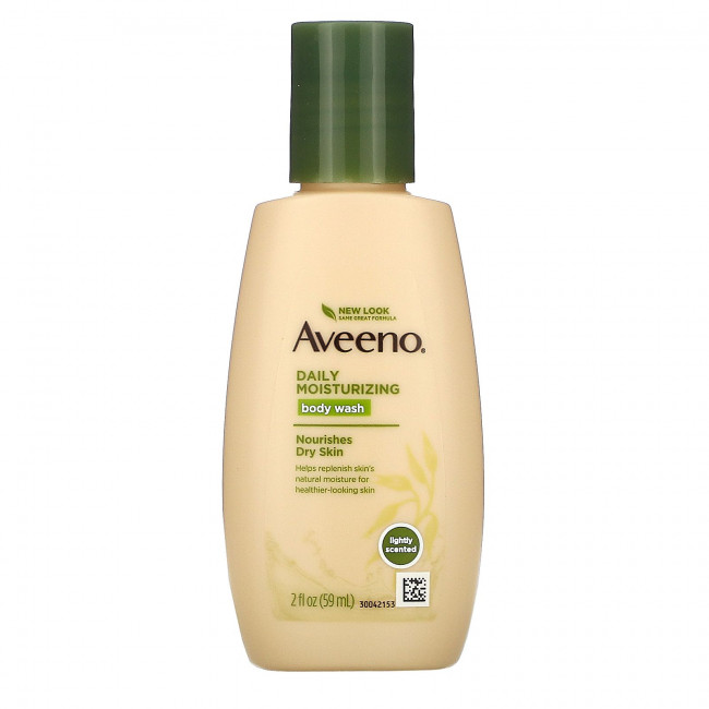 Aveeno, увлажняющий гель для тела для ежедневного применения, 59 мл (2 жидк. унций)