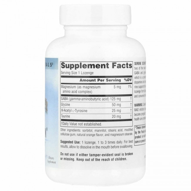 Source Naturals, GABA Calm, ГАМК, апельсиновый вкус, 120 таблеток для рассасывания Source Naturals, GABA Calm, ГАМК, апельсиновый вкус, 120 таблеток для рассасывания