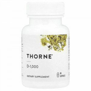 Thorne Research, D-1000, 90 капсул