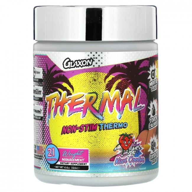Glaxon, Thermal, Non-Stim Thermo, Kiwi Cooler , 4.4 oz (126 g)