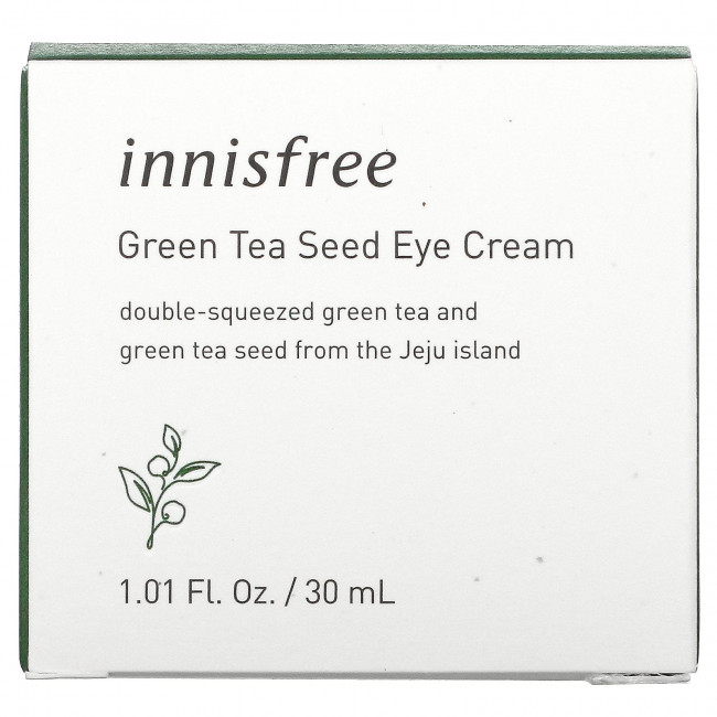 Innisfree, крем для области вокруг глаз с экстрактом семян зеленого чая, 30 мл (1,01 жидк. унции)