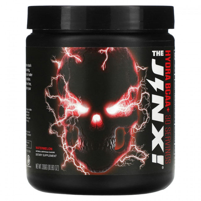 JNX Sports, The Jinx, Hydra BCAA +, арбуз, 309 г (10,8 унции) JNX Sports, The Jinx, Hydra BCAA +, арбуз, 309 г (10,8 унции)