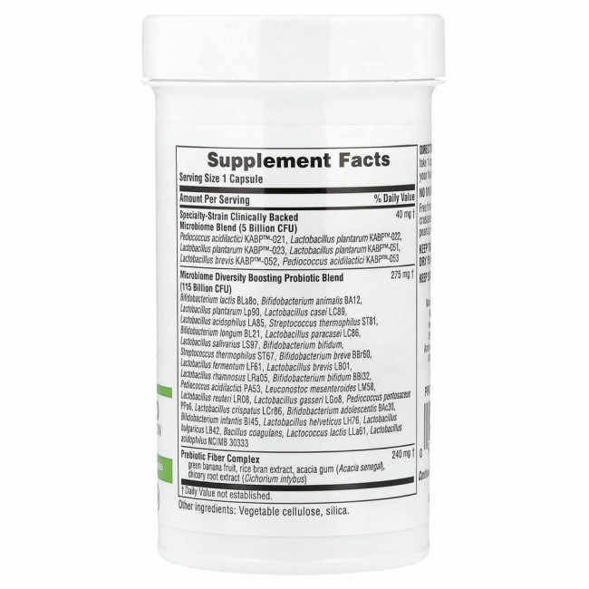 NaturesPlus, GI Natural Probiotic Mega, пробиотики, 120 млрд КОЕ, 30 капсул
