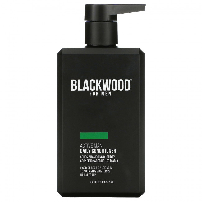 Blackwood For Men, кондиционер для активных мужчин, для ежедневного использования, 268,75 мл (9,09 жидк. унции) Blackwood For Men, кондиционер для активных мужчин, для ежедневного использования, 268,75 мл (9,09 жидк. унции)