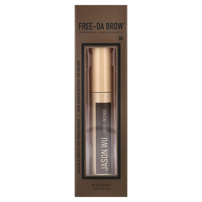 Тушь для бровей Jason Wu, Free-Da Brow®, оттенок 04 Deep, 7,27 мл (0,24 жидких унции)