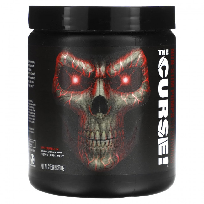 JNX Sports, The Curse, перед тренировкой, арбуз, 266 г (9,38 унции) JNX Sports, The Curse, перед тренировкой, арбуз, 266 г (9,38 унции)