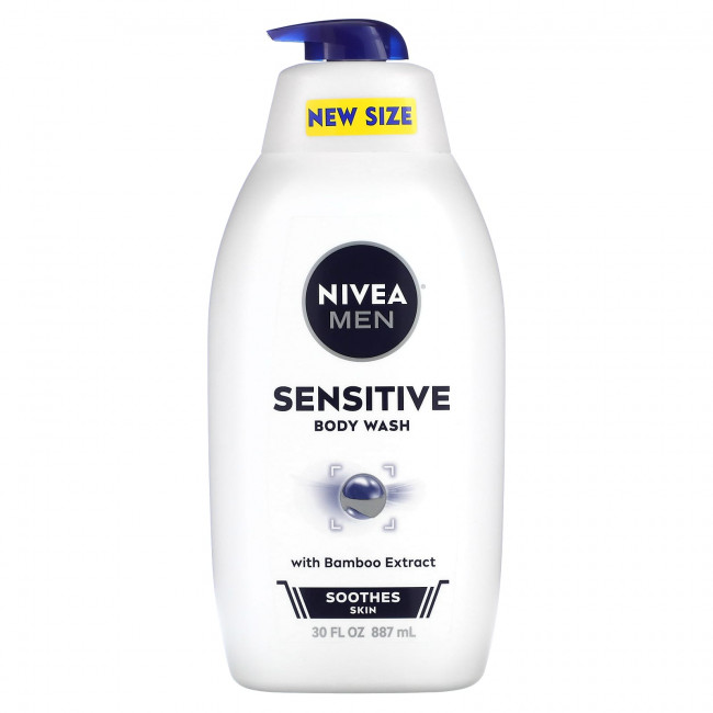Nivea, Гель для душа для чувствительной кожи с экстрактом бамбука, 887 мл (30 жидк. Унций) Nivea, Гель для душа для чувствительной кожи с экстрактом бамбука, 887 мл (30 жидк. Унций)