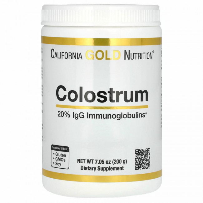 California Gold Nutrition, концентрированное молозиво в порошке, 200 г (7,05 унции)