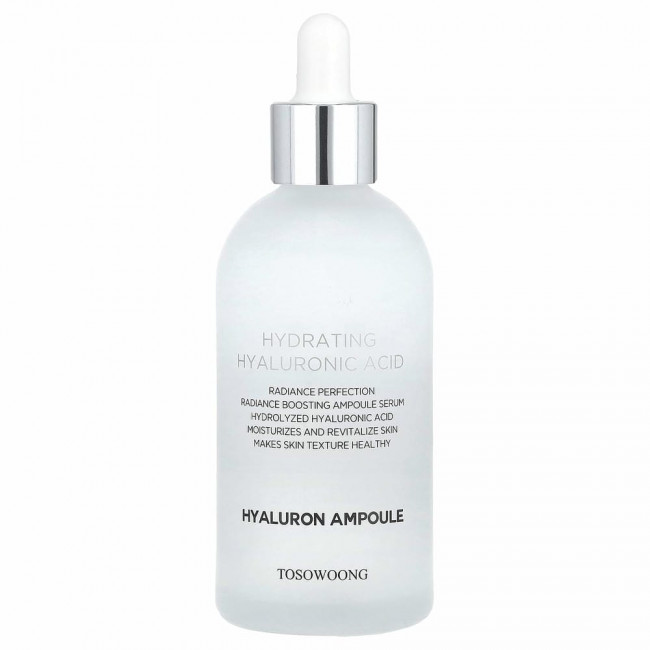 Tosowoong, Увлажняющая гиалуроновая кислота, Aqua Ampoule, 3,38 жидких унций (100 мл)