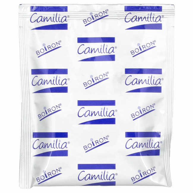 Boiron, Camilia, средство для снятия боли при прорезывании зубов, для младенцев от 1 месяца и старше, 15 заранее отмеренных жидких доз, 1 мл (0,34 жидк. унций) каждая