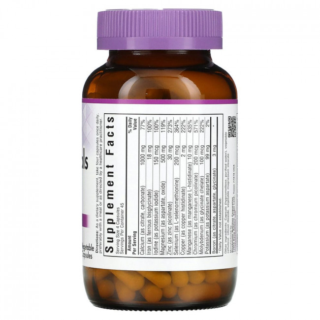 Bluebonnet Nutrition, Multiminerals, с бором, 180 растительных капсул Vcaps® Bluebonnet Nutrition, Multiminerals, с бором, 180 растительных капсул Vcaps®