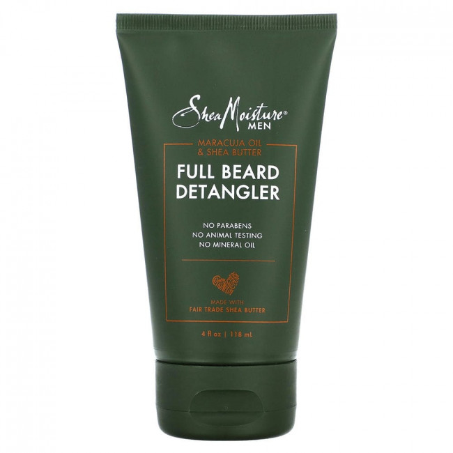 SheaMoisture, Для мужчин, средство для расчесывания бороды, масло маракуйи и масло ши, 1,18 мл (4 жидк. Унции)