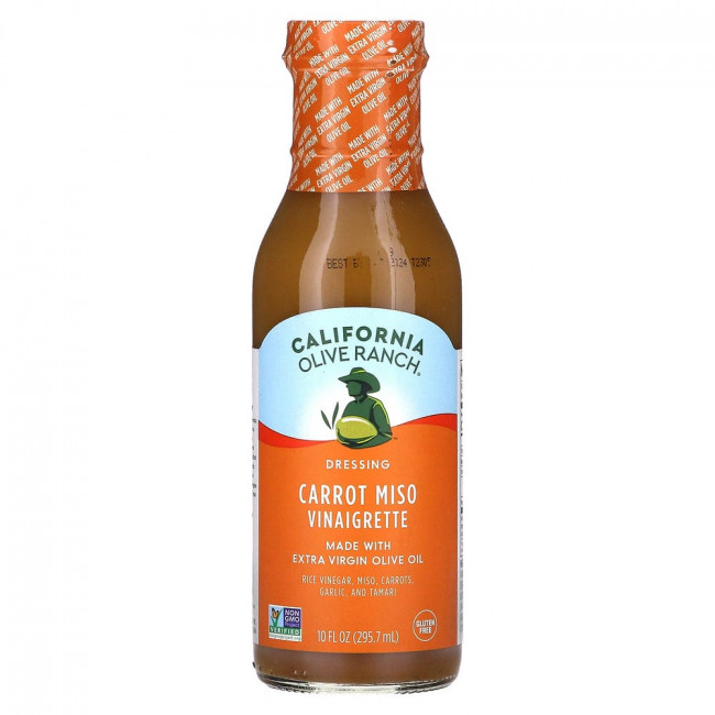 California Olive Ranch, Carrot Miso Vinaigrette Dressing, 10 fl oz (295.7 ml)