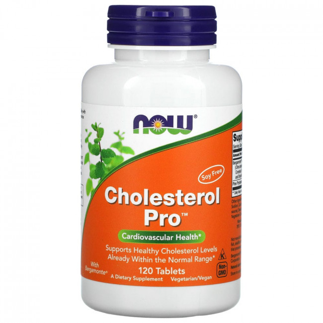 NOW Foods, Cholesterol Pro, 120 таблеток NOW Foods, Cholesterol Pro, 120 таблеток