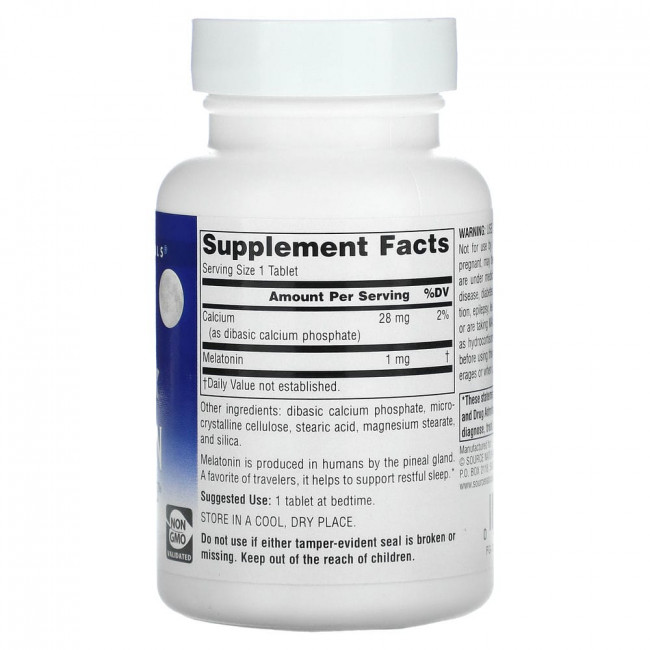 Source Naturals, Sleep Science, Melatonin, 1.0 mg, 300 Tablets