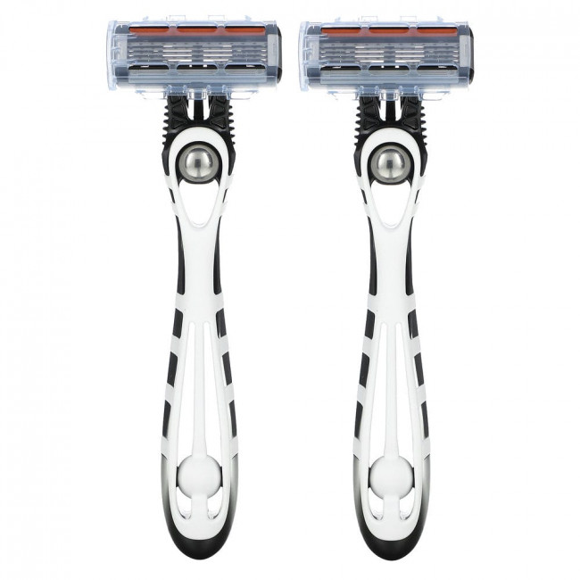 BIC, Flex 5, Men's Disposable Razors, 2 Razors