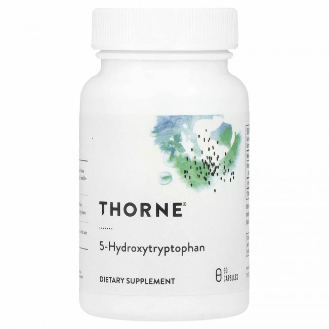 Thorne Research, 5-гидрокситриптофан, 90 капсул