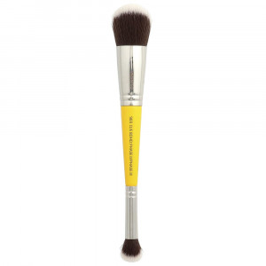 Кисть двусторонняя Bdellium Tools, серия Studio, для лица 969, 1 кисть