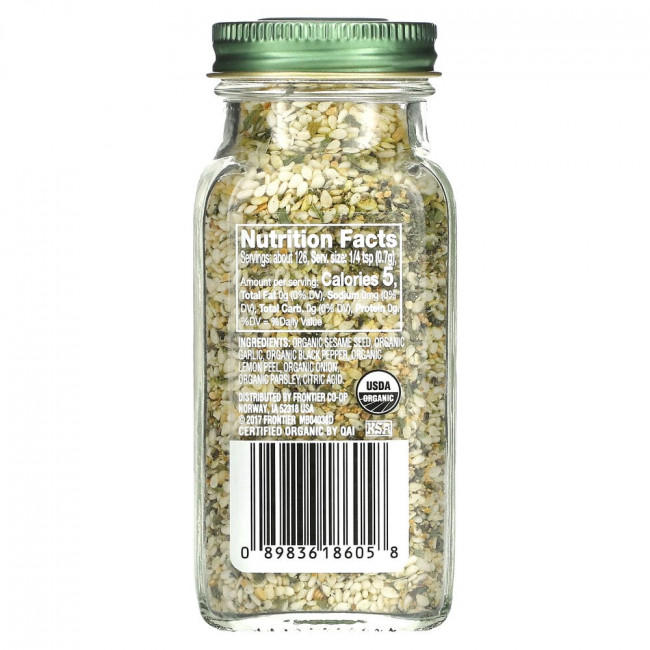 Simply Organic, чеснок и травы, 88 г (3,10 унции)