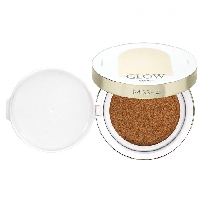 Missha, Glow Cushion, № 27, коричневый, 14 г (0,49 унции) Missha, Glow Cushion, № 27, коричневый, 14 г (0,49 унции)