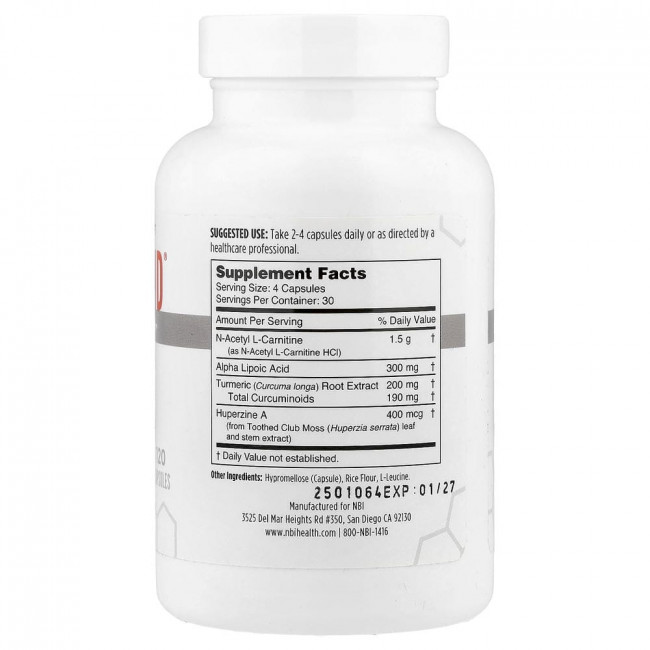NBI, Brain Blend®, 120 капсул